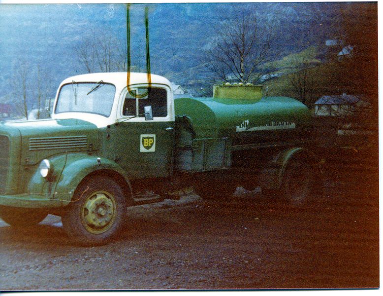 BP Truck 1970s. Author unknown. 