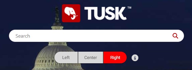 Tusk Search Engine Tool Webpage