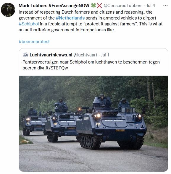 Armoured vehicles, Netherlands.