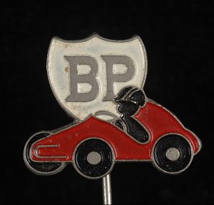 BP Pin, Badge. Historic.