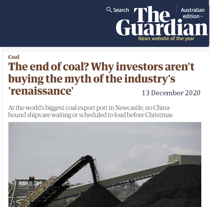 The end of coal? Why investors aren't buying the myth of the industry's 'renaissance'