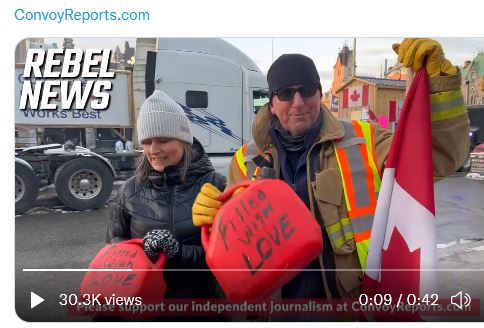 Jerry Cans, PRotest Truckers Convoy