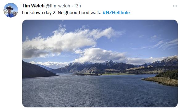 NZ Hellhole, lockdown Day 2.