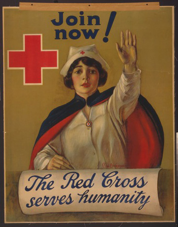 The Red Cross serves humanity