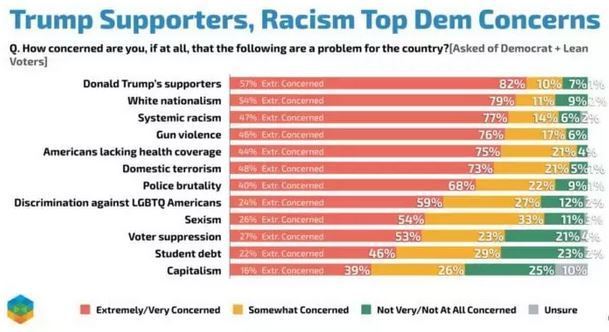 Democrats survey, fear Trump supporters