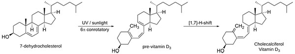 Vitamin D3 cholesterol, cholecaliferol