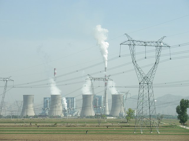 Shuozhou coal power plant.