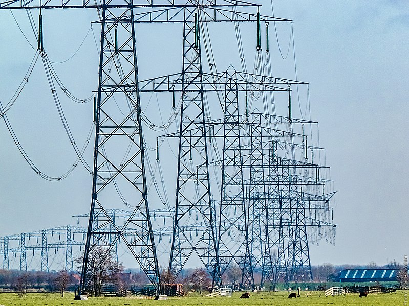 High voltage Transmission lines, Photo