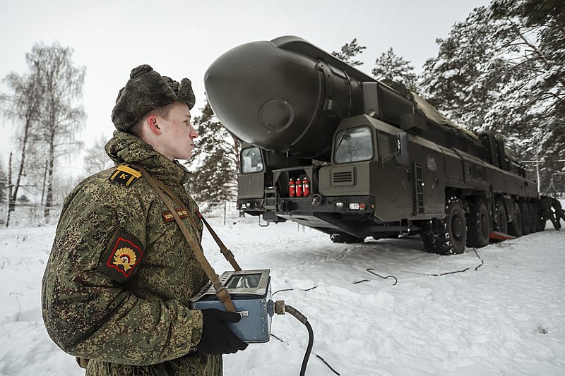 Tactical exercise with the withdrawal of the Topol mobile ground-based missile system in the Serpukhov branch of the Strategic Missile Forces Military Academy