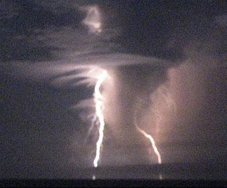 Lightning in Tonga