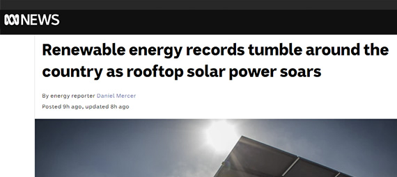 ABC Headline solar records