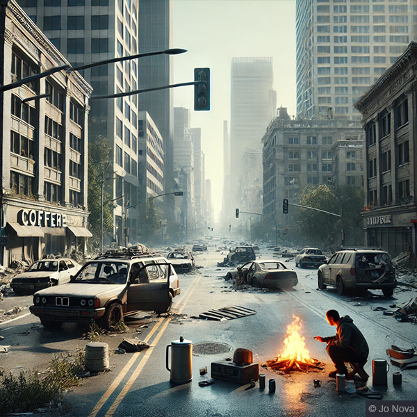 Black Start, dystopian, blackout, future city.