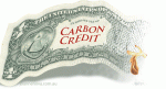Carbon markets, carbon trading, climate money, burning carbon credit image. Jo Nova.