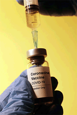 Coronavirus-vaccine. Photo