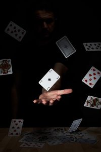Poker, Card rort. Magic.