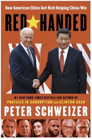 Peter Schweizer. Red handed. Book Cover.