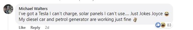 Solar panel user 