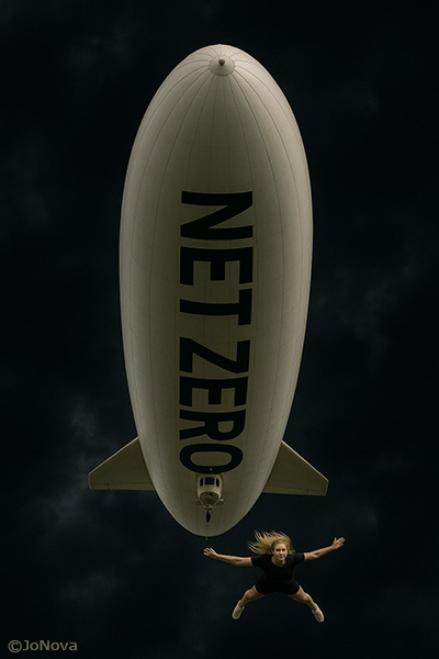 Liberal Party jumps from Net Zero.