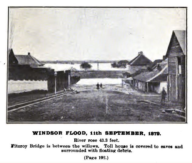 Flooding in Windsor 1879